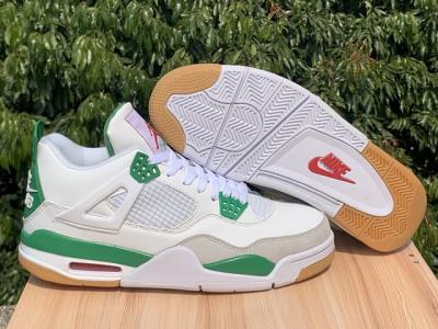 cheap quality Air Jordan 4 Model No. 415 pine green